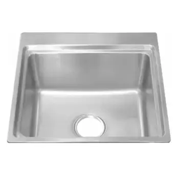 Металлическая мойка Melana 49х48 стальная