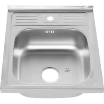 Металлическая мойка Melana 50х60 стальная