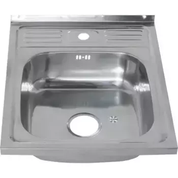 Металлическая мойка Melana 50х60 стальная