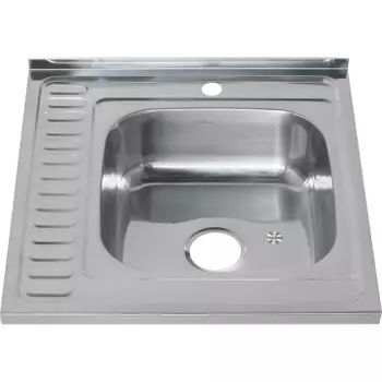 Металлическая мойка Melana 60 стальная