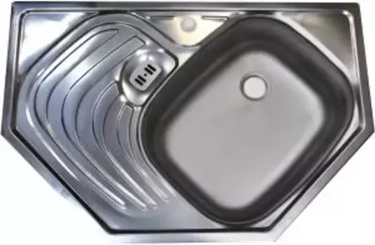 Металлическая мойка Melana 76х51 стальная