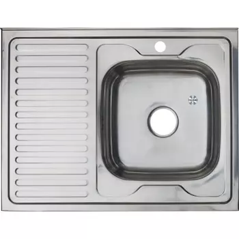 Металлическая мойка Melana 80х60 стальная