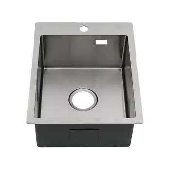 Металлическая мойка Melana ProfLine 40 стальная