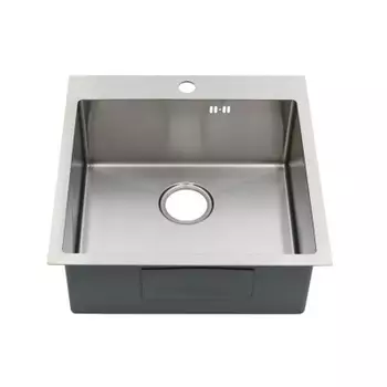 Металлическая мойка Melana ProfLine 50 стальная