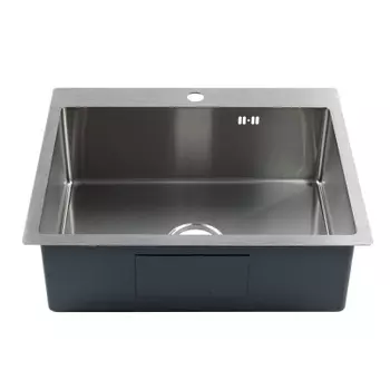 Металлическая мойка Melana ProfLine 60 стальная