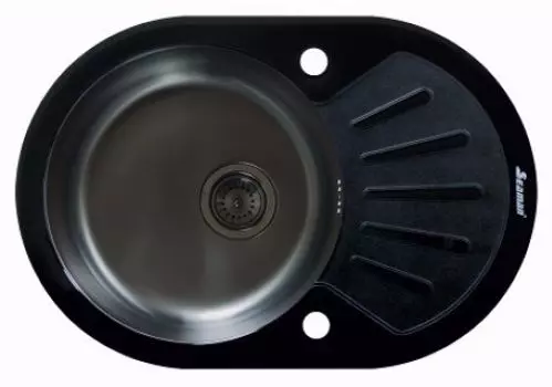 Металлическая мойка Seaman SMG-730 (SMG-730B-Gun.B)