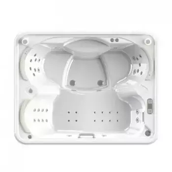 Минибассейн Radomir DeLuxe 214х168 белый с гидромассажем