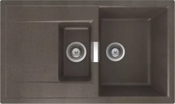 Мойка Eton 60 D Cristadur бронза