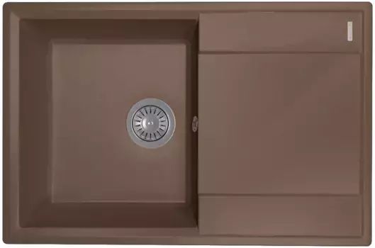 Мойка Flortek Дафна 760, антрацит FSm