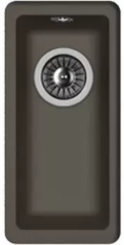 Мойка Flortek Ринг 160, антрацит FSm