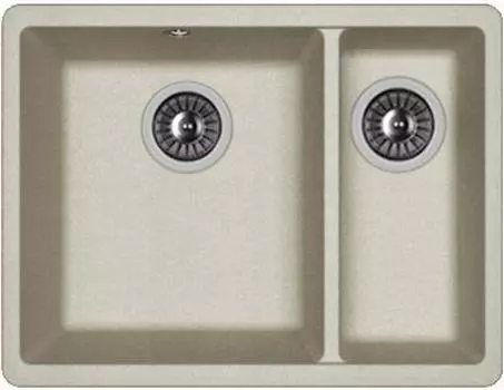 Мойка Flortek Ринг 335/160, грей FSm