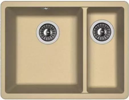 Мойка Flortek Ринг 335/160, капучино FSm