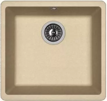 Мойка Flortek Ринг 400, бежевый FG