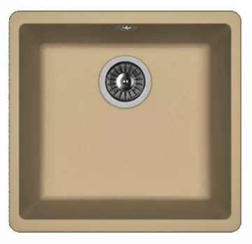 Мойка Flortek Ринг 400, капучино FSm