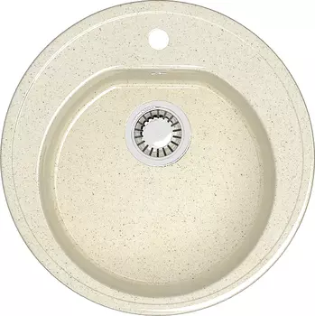 Мойка глянец, Черая Z3Q2, бежевый, 510*510*191, Granit MARRBAXX