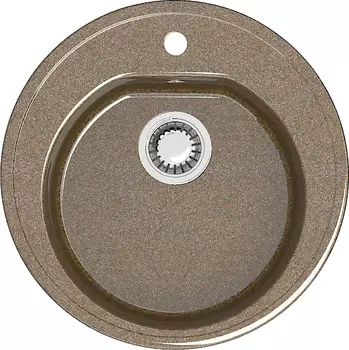 Мойка глянец, Черая Z3Q9, терракот, 510*510*191, Granit MARRBAXX