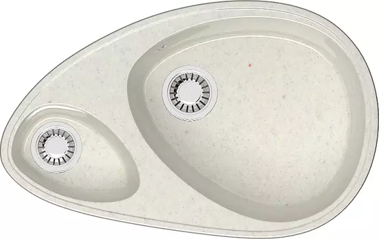 Мойка глянец, Эмма Z13Q7, хлопок, 780*491*210, Granit MARRBAXX