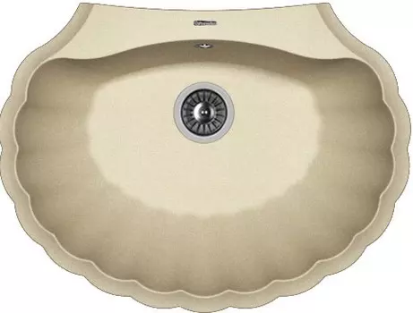 Мойка Гребешок , бежевый FG