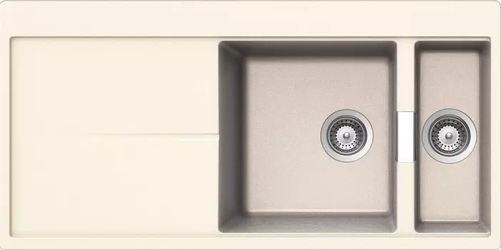 Мойка Horizont 60D Cristadur магнолия