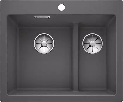 Мойка из гранита Blanco Pleon серый (521690)
