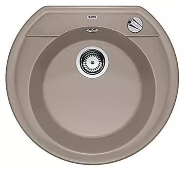 Мойка из гранита Blanco Rondoval серый (517392)