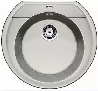 Мойка из гранита Blanco Rondoval Жемчужный (520604)