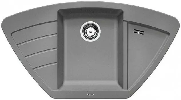 Мойка из гранита Blanco Zia Алюметаллик (514757)