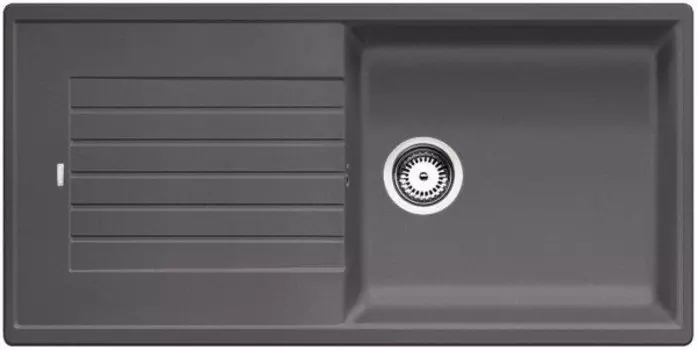 Мойка из гранита Blanco Zia Темная скала (518943)
