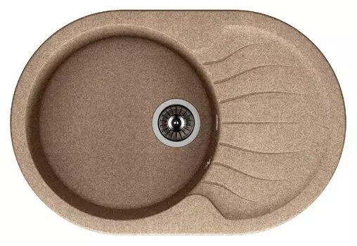 Мойка из гранита Dr. Gans БЕРТА коричневый (25.040.C0760.405)