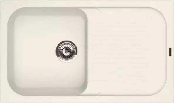 Кухонная мойка Florentina Арона 86х51 белая матовая