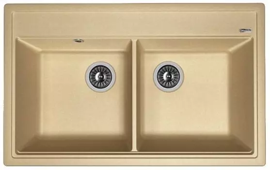 Мойка кухонная Florentina Липси 82х51 белый матовый