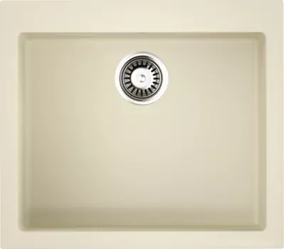 Мойка кухонная Omoikiri Bosen Tetogranit 57х50 бежевый матовый, ваниль
