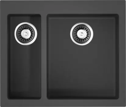 Мойка кухонная Omoikiri Bosen Tetogranit 59х50 черный матовый