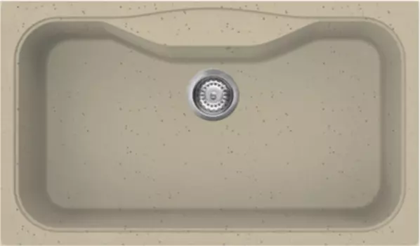 Мойка кухонная Omoikiri Maru Tetogranit 86х50 бежевый матовый, шампань