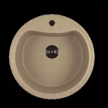 Мойка из искусственного мрамора MIXLINE ML-GM09 49x49 (533499)