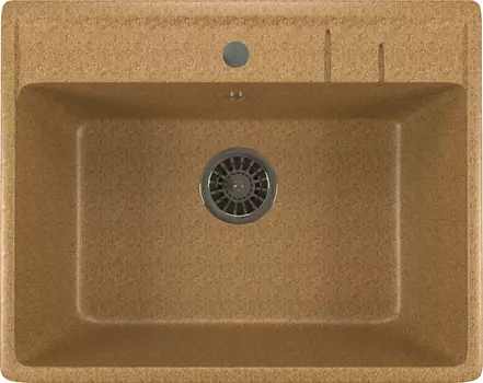 Мойка из искусственного мрамора MIXLINE ML-GM15 49x55 (525100)