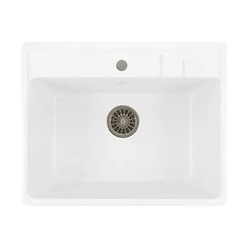 Мойка из искусственного мрамора MIXLINE ML-GM15 49x55 (532396)
