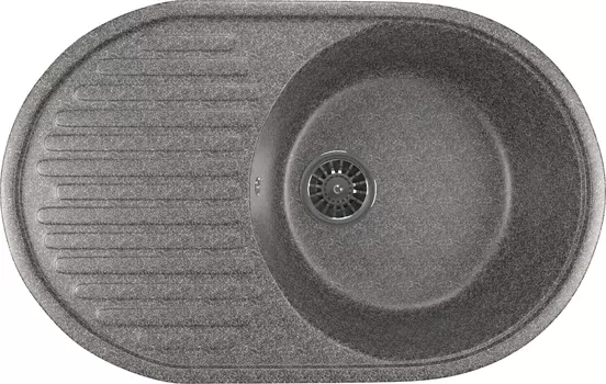 Мойка из искусственного мрамора MIXLINE ML-GM16 45,5x72 (525111)