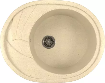 Мойка из искусственного мрамора MIXLINE ML-GM17 46,5x57 (525122)