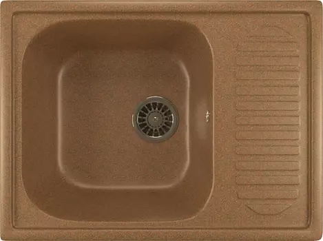 Мойка из искусственного мрамора MIXLINE ML-GM18 49x64 (525145)