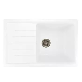 Мойка из искусственного мрамора MIXLINE ML-GM19 49,5x75 (532400)