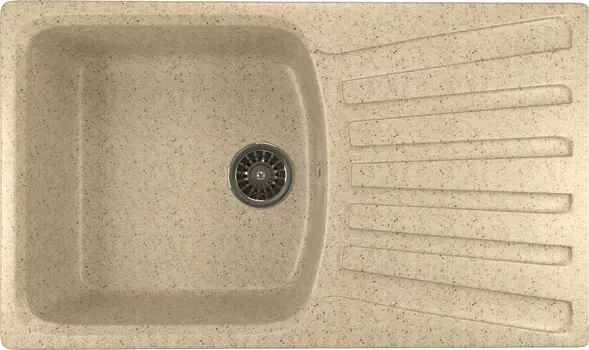 Мойка из искусственного мрамора MIXLINE ML-GM20 48x83 (525161)