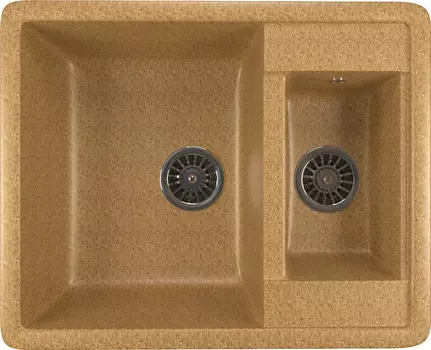 Мойка из искусственного мрамора MIXLINE ML-GM21 48,5x61 (525165)