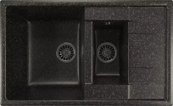 Мойка из искусственного мрамора MIXLINE ML-GM22 49,5x77 (525178)