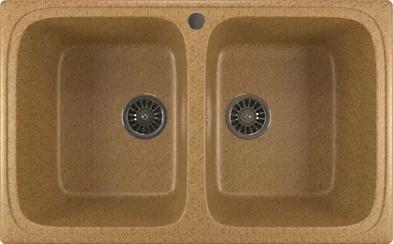 Мойка из искусственного мрамора MIXLINE ML-GM23 49,5x77,5 (525184)