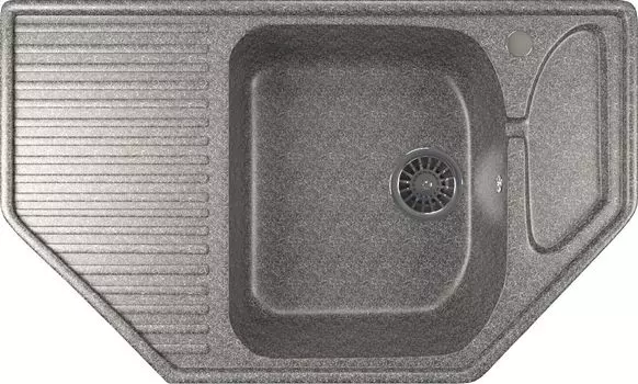 Мойка из искусственного мрамора MIXLINE ML-GM24 49x78 (525195)