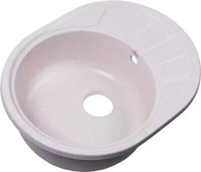 Мойка из мрамора Rossinka белый (RS58-45RW-White)