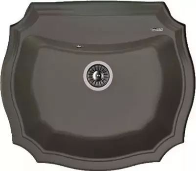 Мойка Эмилия 640, антрацит FSm