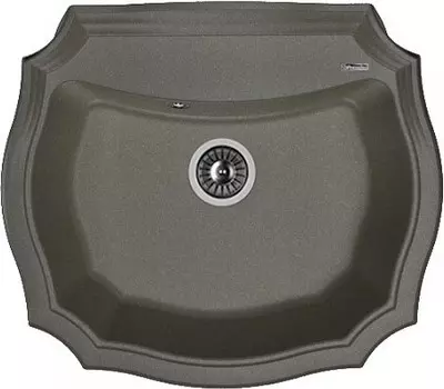 Мойка Эмилия 640, черный FG