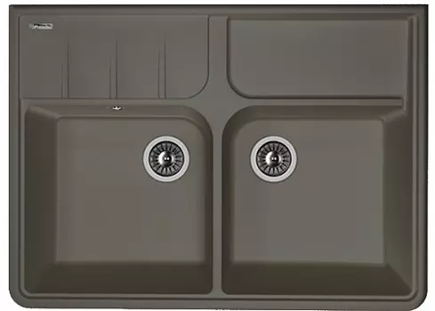 Мойка Эмилия 870, антрацит FSm